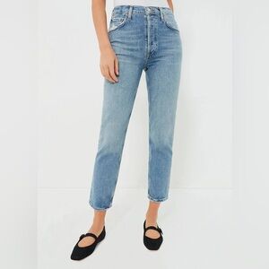 AGOLDE Riley Long Blue Women's Jeans size 31